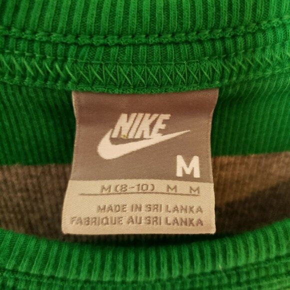 Nike Womens Ribbed Knit Striped Tank Top Medium - Picture 5 of 7